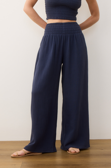  Sophia Double Cloth Palazzo Pant