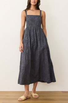  Rosette Eyelit Dress