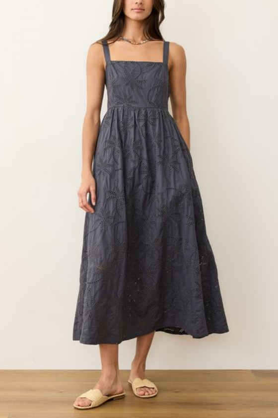Rosette Eyelit Dress