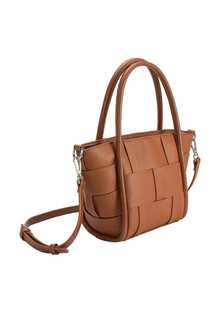  Lanie Saddle Recycled Vegan Crossbody