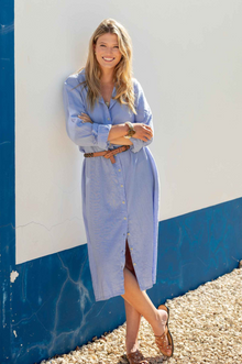  Hermosa Linen Shirt Dress