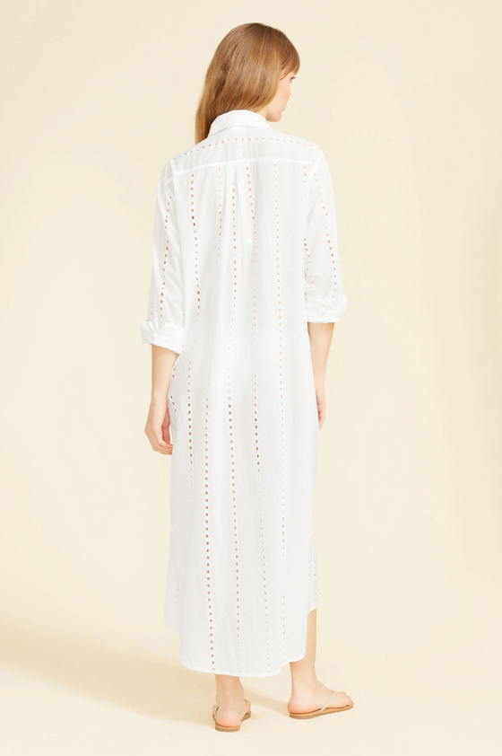 Positano Maxi Shirt Dress