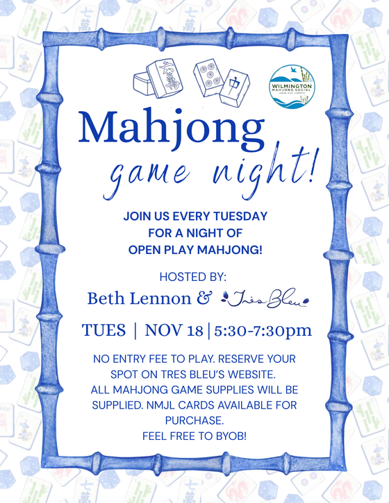 NOV 18TH: Mahjong Open Play Ticket