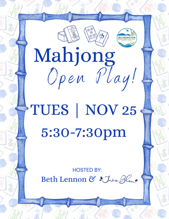 NOV 25TH: Mahjong Open Play Ticket