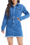 Theresa Denim Shirt Dress