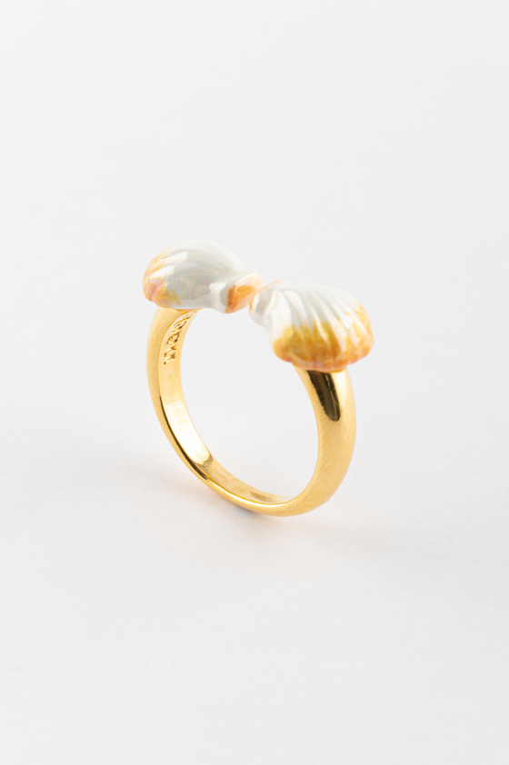 Pearly Shell FaceToFace Ring