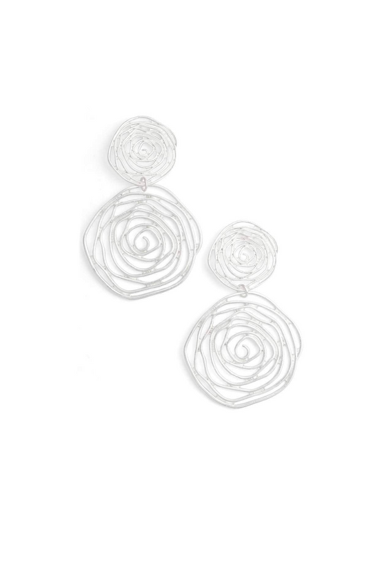 Floral Statement Earrings