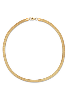  Paola Herringbone Chain Necklace