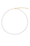 Sheena Dainty Pearl Choker Necklace