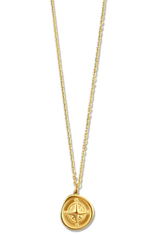  Aerin Compass Pendant Necklace