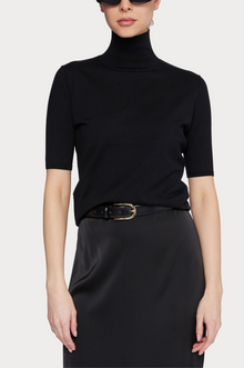  3/4 Modal Turtleneck Top