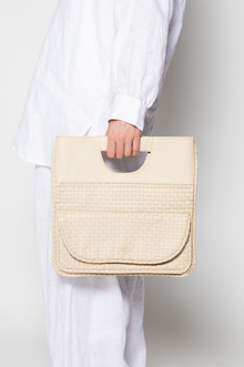  Clarisse Woven Clutch