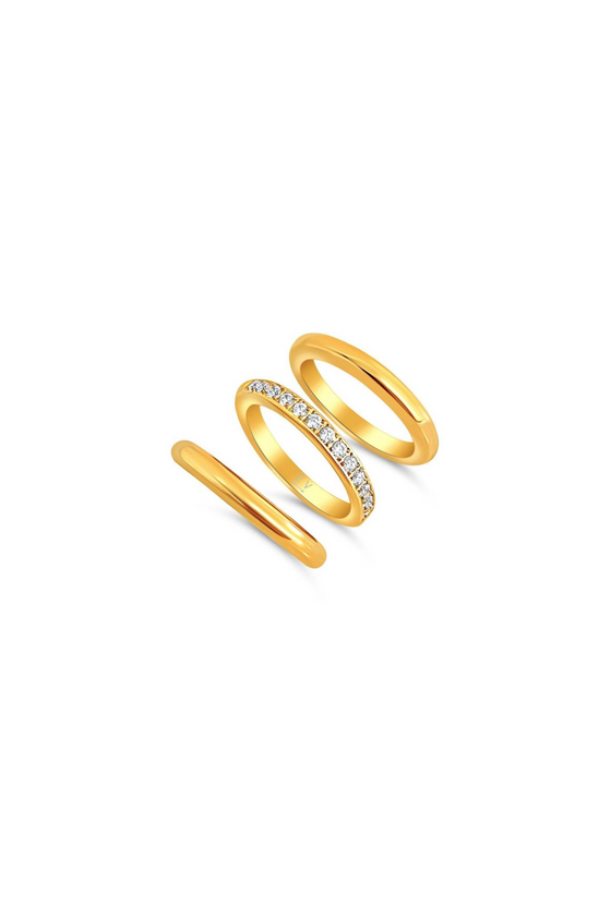 Percy Triple Ring Set