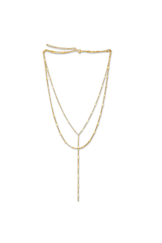 Camilla Dainty Lariat Chain Necklace