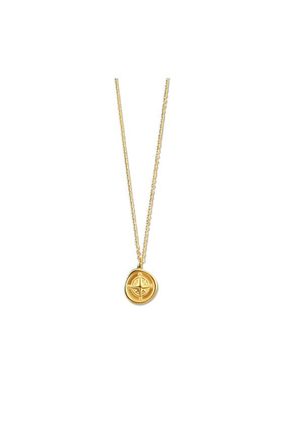 Aerin Compass Pendant Necklace