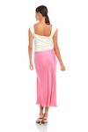 Fiona Shirred Midi Skirt