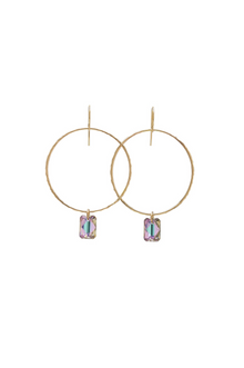  Deco Hoops- Gold, Vitrail