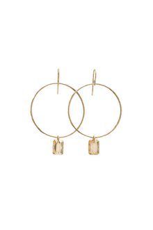  Deco Hoops- Gold, Golden Shadow