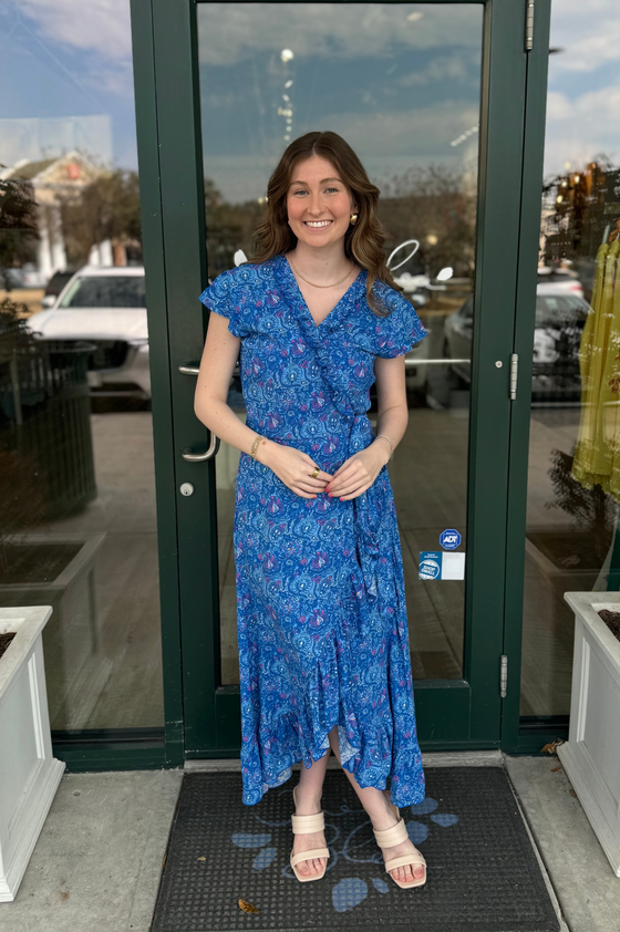 Havana Maxi Wrap Dress