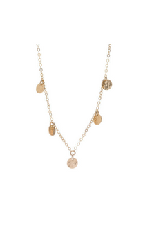  Talia Five Disc Necklace