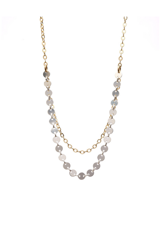 Mykonos Two-Tone Necklace