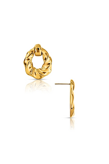  Colter Twist Knocker Earring