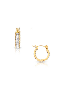  Lyndsay Huggie Hoop Earring