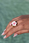 Hibiscus Face to Face Ring