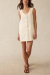 Linen Denim Malibu Mini Dress