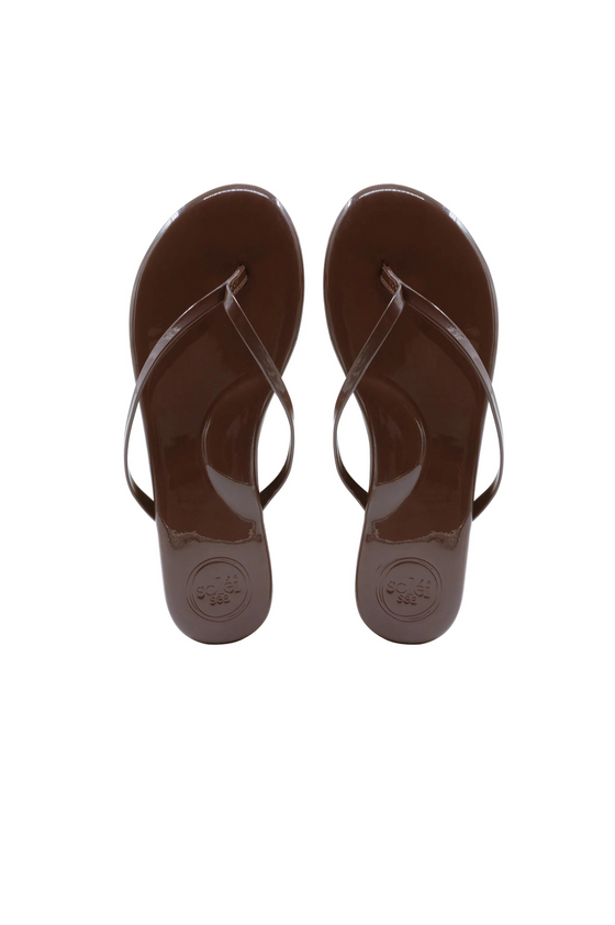 Indie Patent Sandal