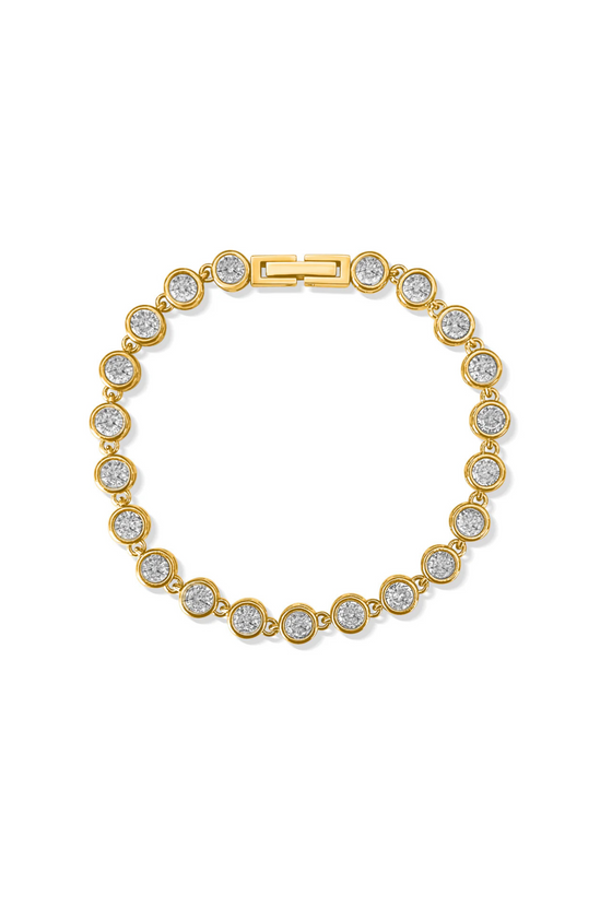 Caella Bezel Tennis Bracelet