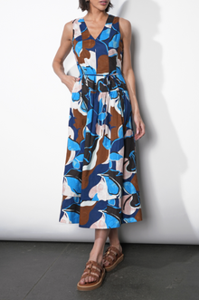  Abi Poplin Midi Dress