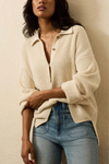 Miramar Linen Relaxed Polo