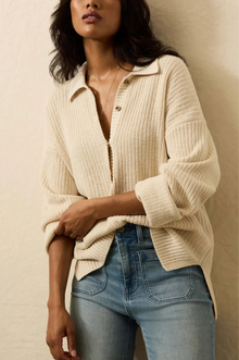  Miramar Linen Relaxed Polo