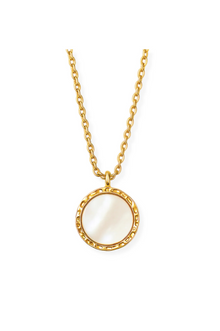  Alba Mother Of Pearl Pendant Necklace
