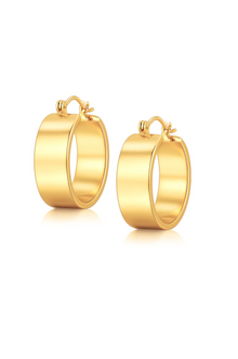  Lia Wide Hoop Earring