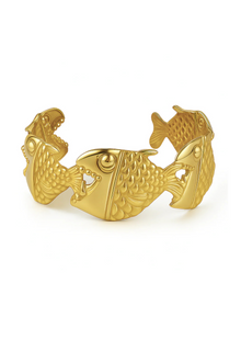  Nerissa Fish Cuff Bracelet
