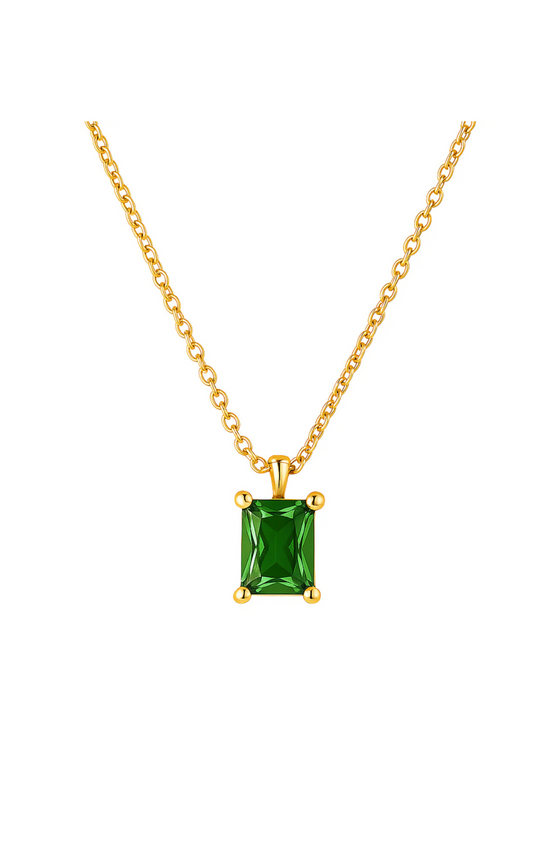 Bethany Baguette Necklace