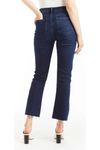 High Rise Ankle Crop Flare