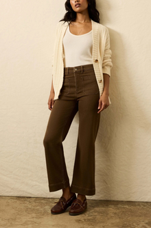  Stretch Terry Patch Pocket Ankle Pant