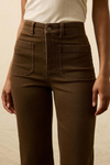 Stretch Terry Patch Pocket Ankle Pant
