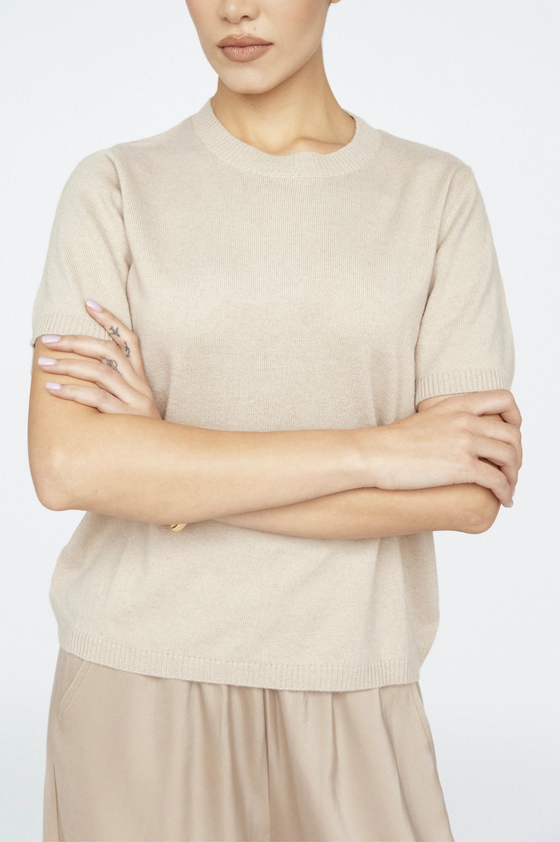 Cashmere Blend Tee