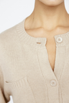 Cashmere Blend Button Down Sweater