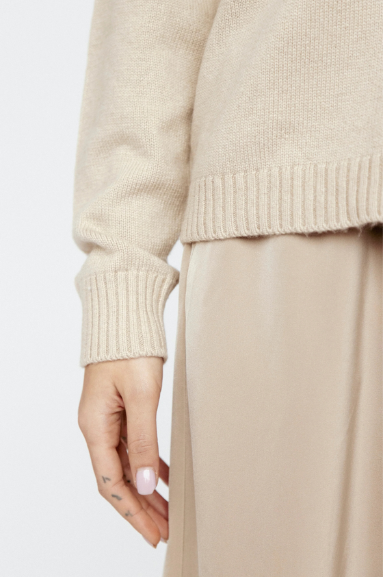 Cashmere Blend Button Down Sweater