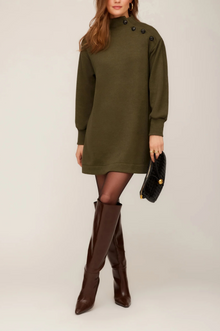  Breanna Mock Neck Dress
