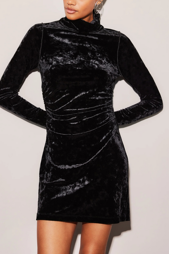 Beatrice Side-Shirred Dress