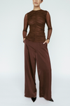 Satin Wide Leg Pant