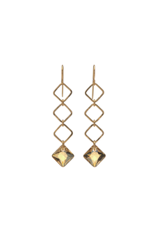  Triple Princess Diamond Drop Earring