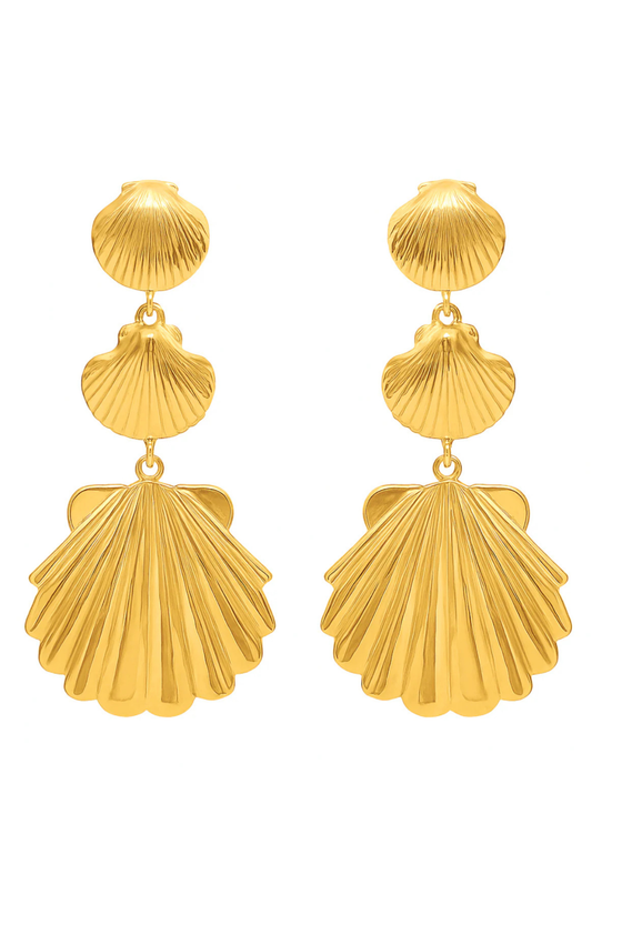 Calista Shell Drop Earring