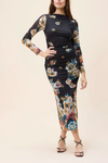 Lura Mesh Midi Dress